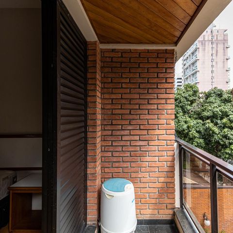 Studio para alugar com 52m², 1 quarto e 1 vagaVaranda do Quarto