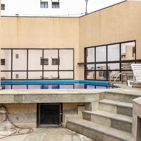 Studio para alugar com 52m², 1 quarto e 1 vagaÁrea comum do prédio
