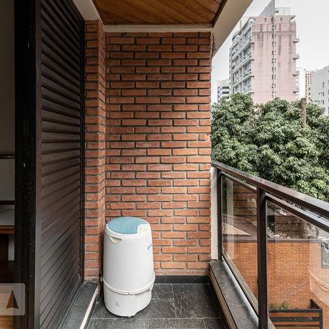 Studio para alugar com 52m², 1 quarto e 1 vagaVaranda do Quarto