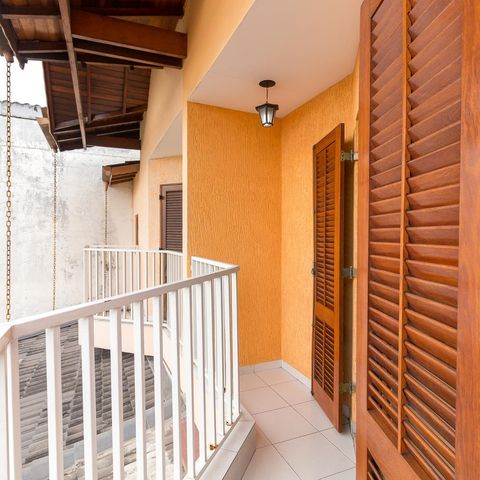 Casa à venda com 183m², 3 quartos e 2 vagasVaranda quarto 3 suíte