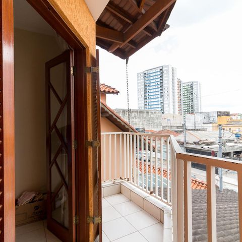 Casa à venda com 183m², 3 quartos e 2 vagasVaranda quarto 3 suíte