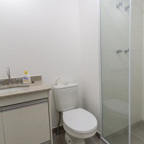Apartamento à venda com 57m², 2 quartos e 1 vagaBanheiro