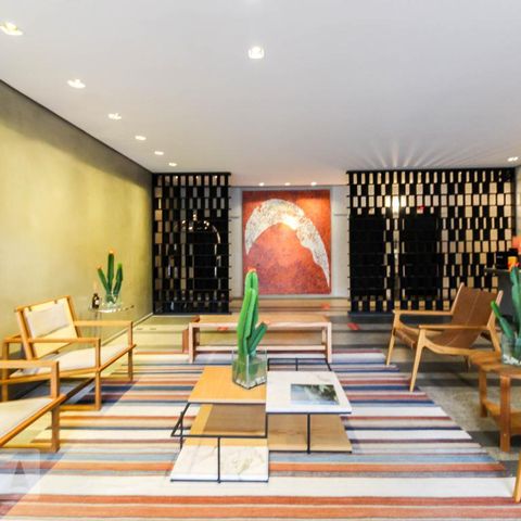 Apartamento à venda com 65m², 2 quartos e 1 vagaHall Social