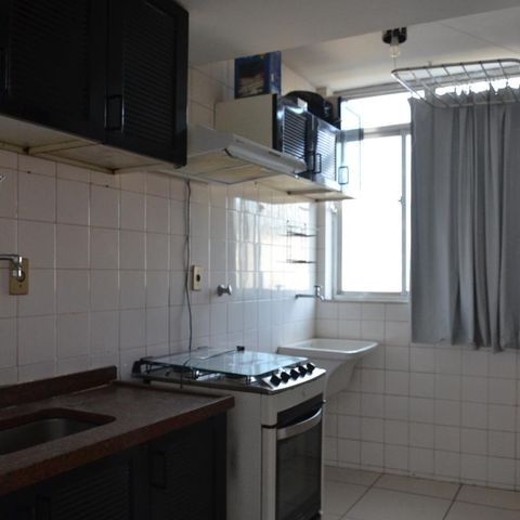 Apartamento à venda com 51m², 2 quartos e 1 vagaCozinha