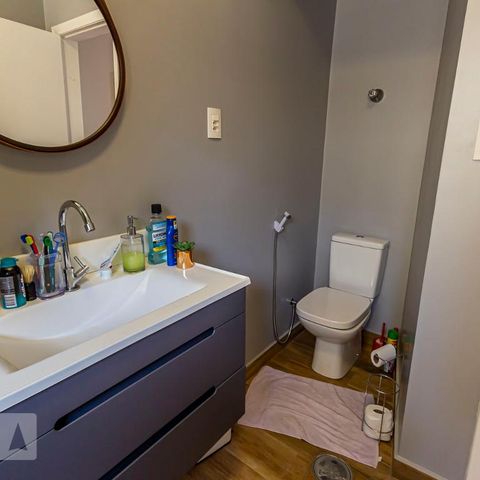 Apartamento à venda com 85m², 3 quartos e sem vagaBanheiro