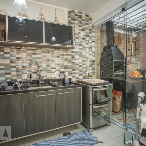 Casa de condomínio à venda com 130m², 3 quartos e 2 vagasCozinha