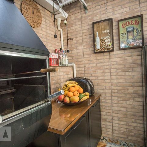 Casa de condomínio à venda com 130m², 3 quartos e 2 vagasChurrasqueira