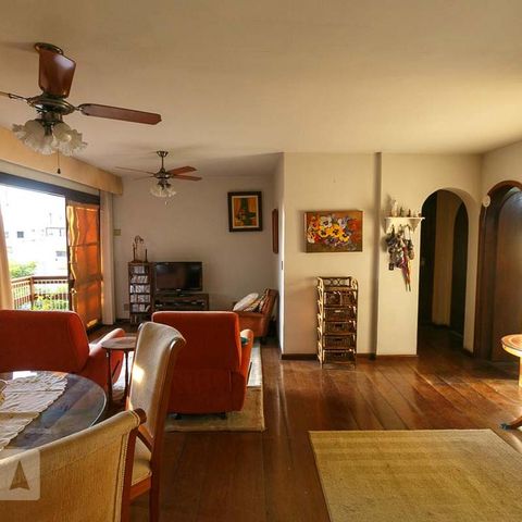 Apartamento para alugar com 176m², 3 quartos e 2 vagasSala