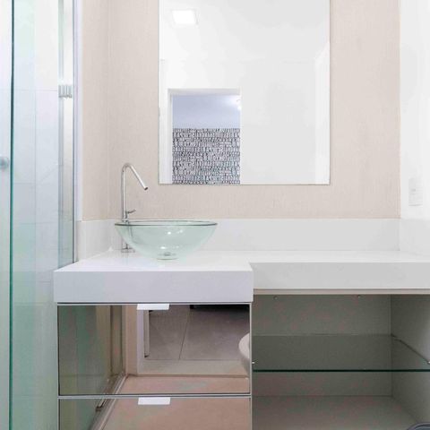 Apartamento à venda com 68m², 3 quartos e 2 vagasBanheiro da Suíte