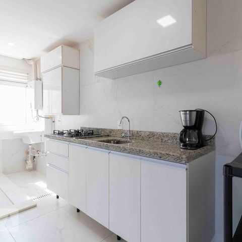 Apartamento à venda com 68m², 3 quartos e 2 vagasCozinha