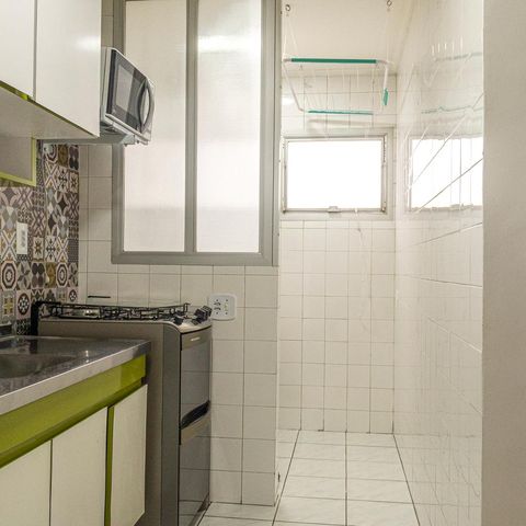 Apartamento para alugar com 52m², 1 quarto e sem vagaCozinha