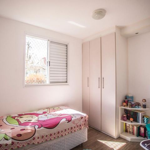 Apartamento à venda com 65m², 3 quartos e 1 vagaQuarto 3