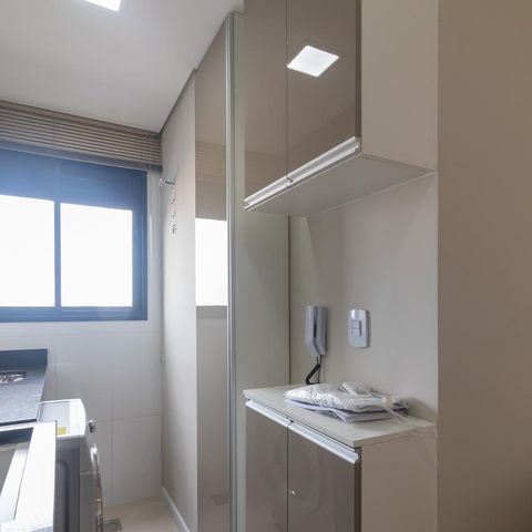 Apartamento à venda com 58m², 2 quartos e 1 vagaCozinha