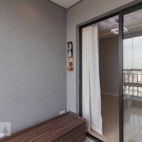 Apartamento à venda com 58m², 2 quartos e 1 vagaVaranda
