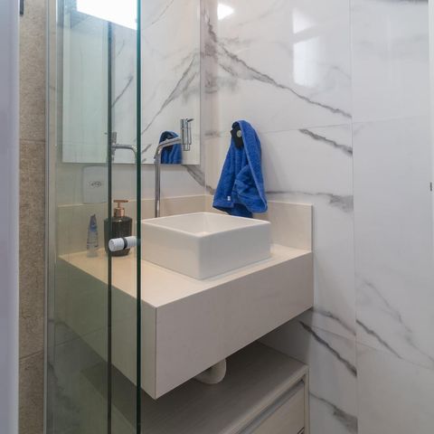 Apartamento à venda com 58m², 2 quartos e 1 vagaBanheiro