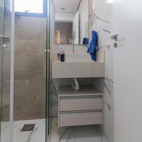 Apartamento à venda com 58m², 2 quartos e 1 vagaBanheiro