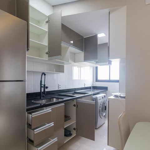 Apartamento à venda com 58m², 2 quartos e 1 vagaCozinha