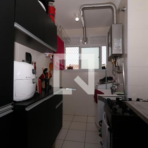 Apartamento à venda com 59m², 3 quartos e 1 vagaCozinha e Área de Serviço