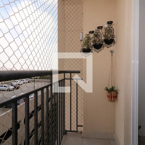 Apartamento à venda com 59m², 3 quartos e 1 vagaSacada da Sala