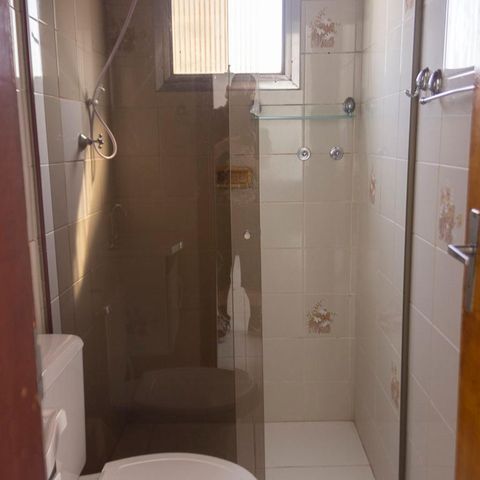 Apartamento à venda com 45m², 1 quarto e 1 vagaBanheiro
