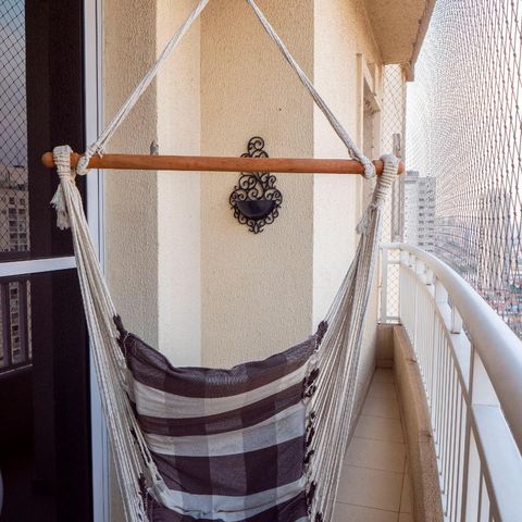 Apartamento à venda com 70m², 3 quartos e 1 vagaVaranda
