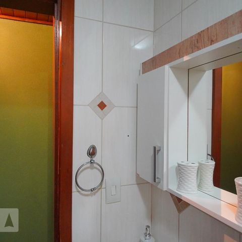 Casa de condomínio à venda com 82m², 2 quartos e 1 vagaBanheiro