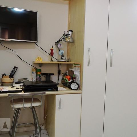 Apartamento à venda com 70m², 2 quartos e 1 vagaQuarto 2 - Armários