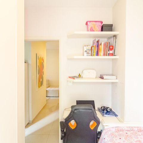 Apartamento à venda com 64m², 3 quartos e 1 vagaQuarto 2