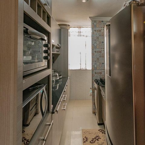 Apartamento à venda com 62m², 2 quartos e 1 vagaCozinha