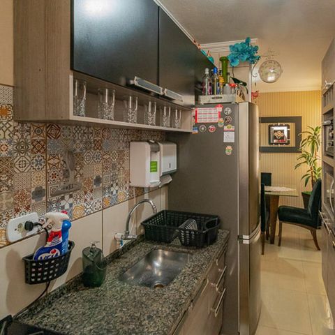 Apartamento à venda com 62m², 2 quartos e 1 vagaCozinha