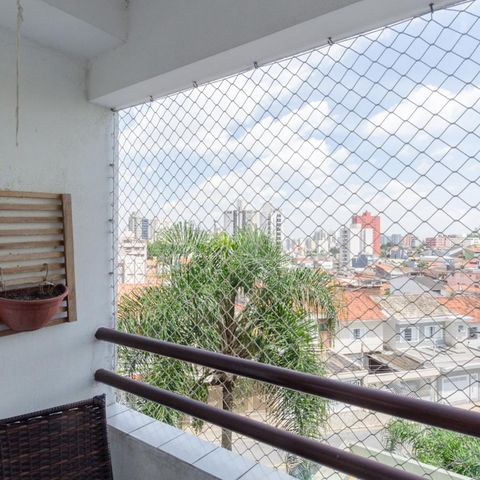 Apartamento à venda com 72m², 3 quartos e 1 vagaVaranda