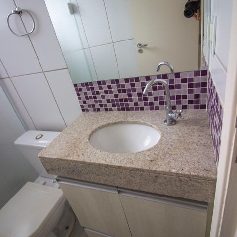Apartamento à venda com 126m², 2 quartos e 1 vagaBanheiro Social