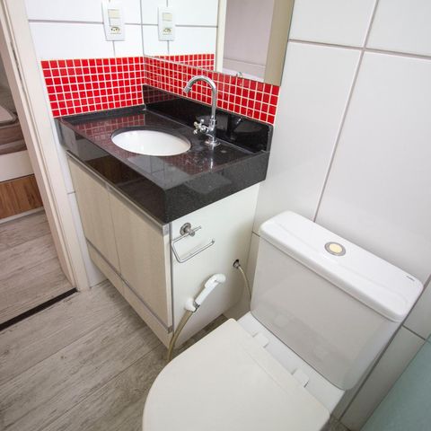 Apartamento à venda com 126m², 2 quartos e 1 vagaBanheiro da Suíte