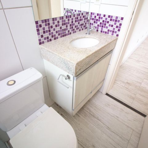 Apartamento à venda com 126m², 2 quartos e 1 vagaBanheiro Social