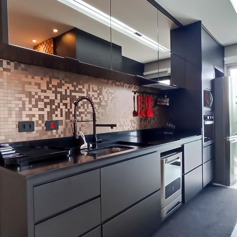 Apartamento à venda com 51m², 1 quarto e 1 vagaCozinha e área de serviço