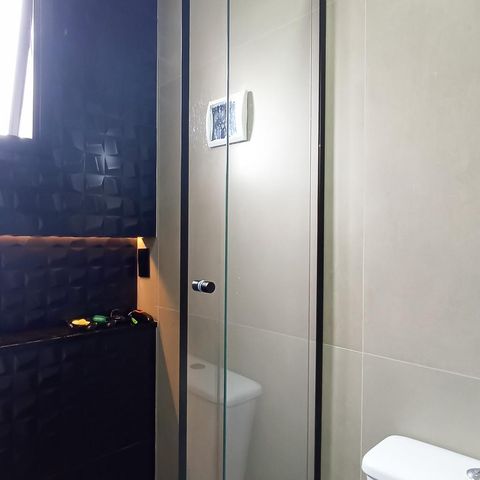 Apartamento à venda com 51m², 1 quarto e 1 vagaBanheiro social