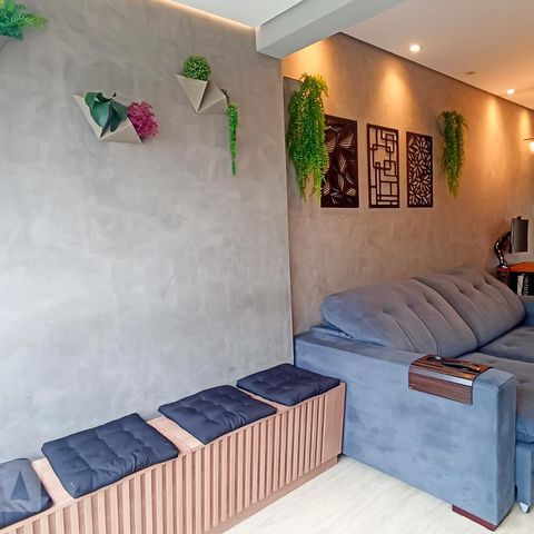 Apartamento à venda com 51m², 1 quarto e 1 vagaVaranda gourmet