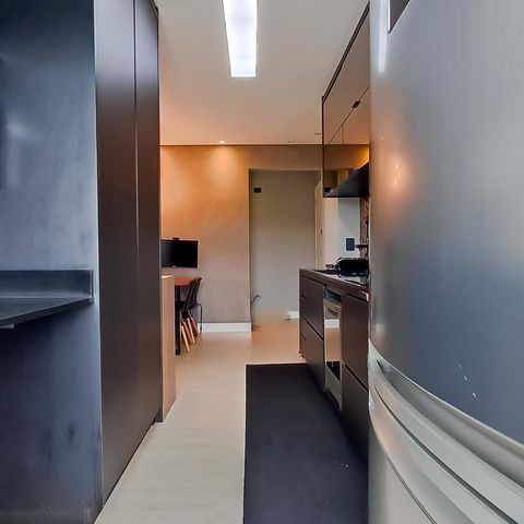 Apartamento à venda com 51m², 1 quarto e 1 vagaCozinha e área de serviço