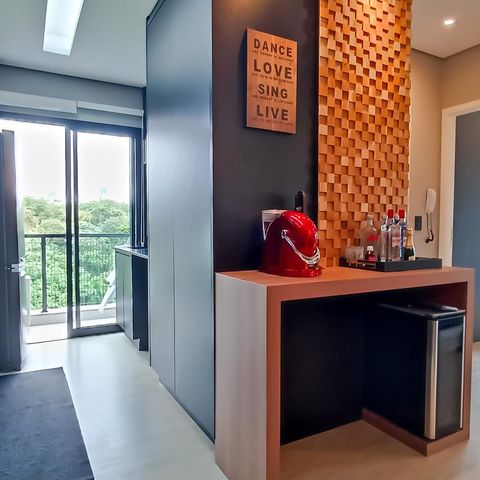 Apartamento à venda com 51m², 1 quarto e 1 vagaCozinha e área de serviço