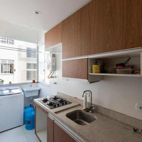 Apartamento à venda com 30m², 1 quarto e sem vagaCozinha e Área de Serviço