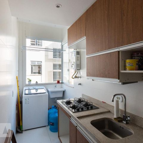 Apartamento à venda com 30m², 1 quarto e sem vagaCozinha e Área de Serviço