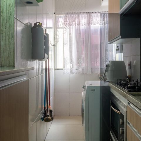 Apartamento à venda com 69m², 3 quartos e 1 vagaCozinha e Área de Serviço