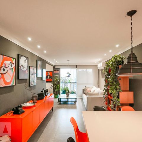 Apartamento à venda com 105m², 2 quartos e 2 vagasSala