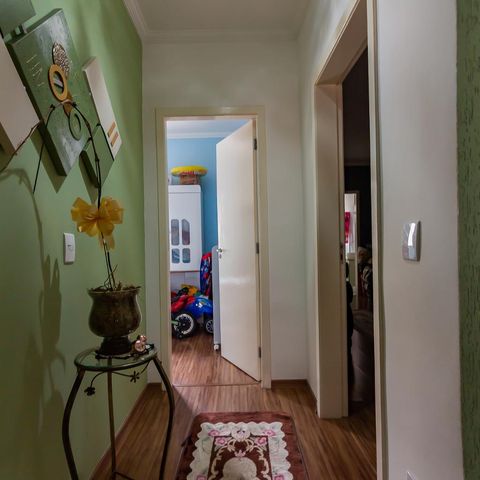 Casa de condomínio à venda com 159m², 3 quartos e 3 vagasCorredor