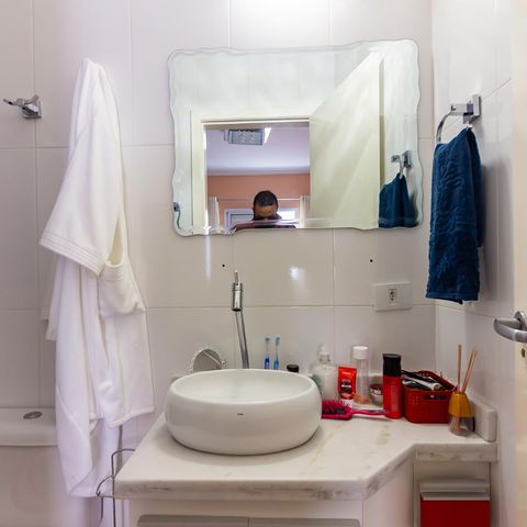 Casa de condomínio à venda com 159m², 3 quartos e 3 vagasBanheiro da Suíte 1