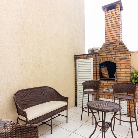 Casa de condomínio à venda com 159m², 3 quartos e 3 vagasÁrea de Serviço com churrasqueira 