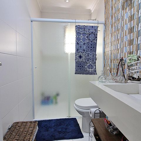 Apartamento à venda com 230m², 4 quartos e 3 vagasBanheiro do Quarto 4 - Suíte
