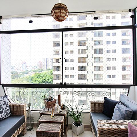 Apartamento à venda com 230m², 4 quartos e 3 vagasVaranda da Sala 