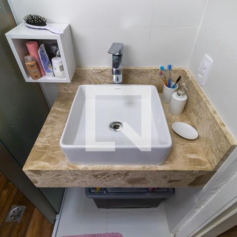 Apartamento à venda com 78m², 3 quartos e 1 vagaBanheiro da suíte