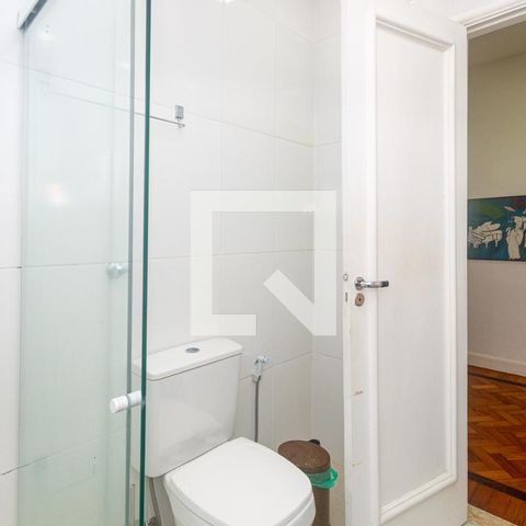 Apartamento para alugar com 120m², 2 quartos e sem vagaBanheiro